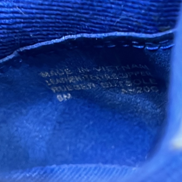 Michael Kors Maddy Trainer LG Net Mesh Electric Blue Size 8 - Picture 9 of 9